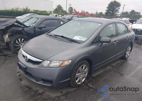 2009 Honda Civic Lx from USA, damaged, VIN 1HGFA16559L016420